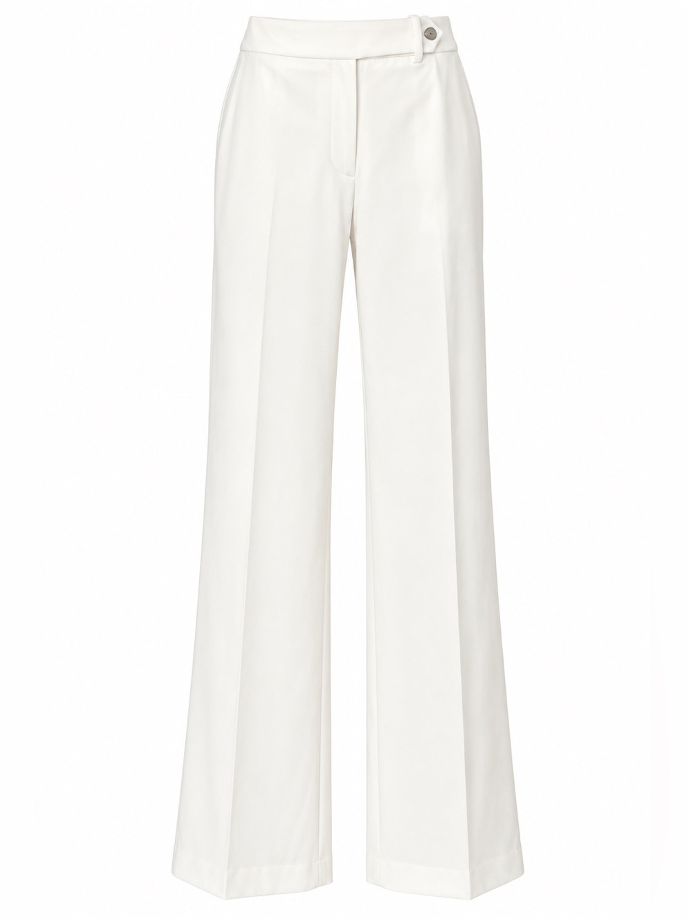 Calvin Klein Classic Fit White Wide Leg Dress Pants Women’s Size 12